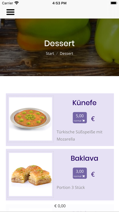 Screenshot #2 pour Lavendel Restaurant in Essen