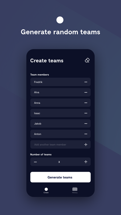 Screenshot #2 pour Random Teams