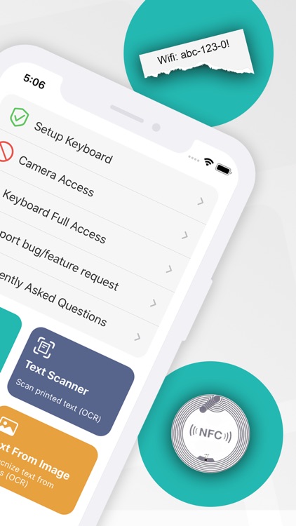 ScanKey - QR OCR NFC Keyboard