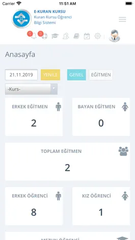 Game screenshot e-Kurankursu Öğrenci Bilgi Sis hack