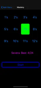 Neon Times Tables screenshot #4 for iPhone