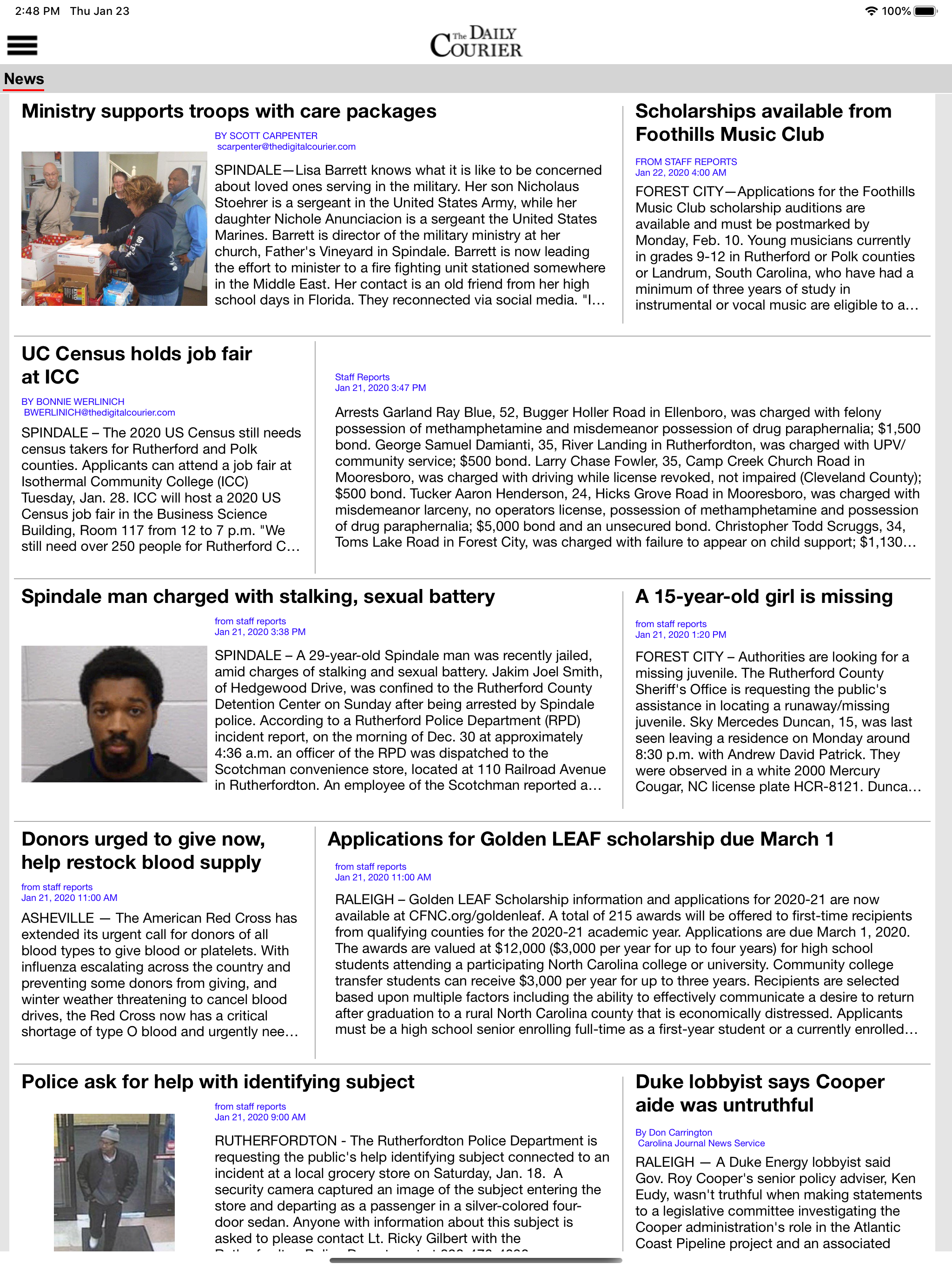 The Daily Courier screenshot 10