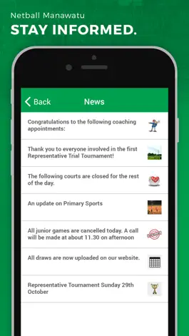 Game screenshot Netball Manawatu apk