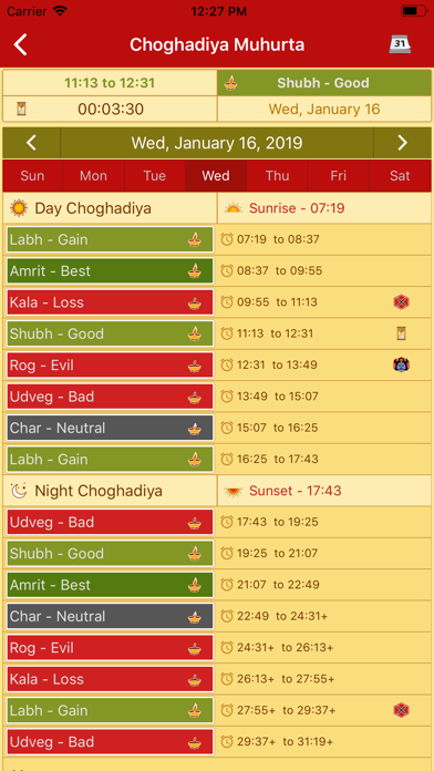 Hindu Calendar - Drik Panchangのおすすめ画像5