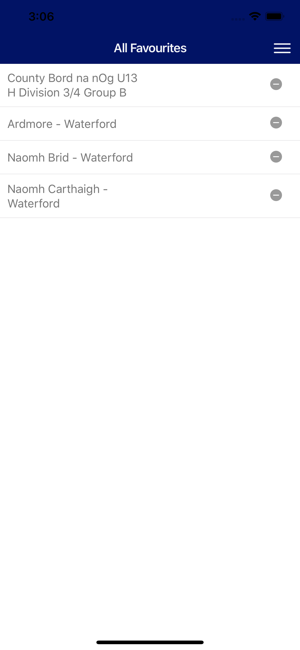 Waterford GAA screenshot 7