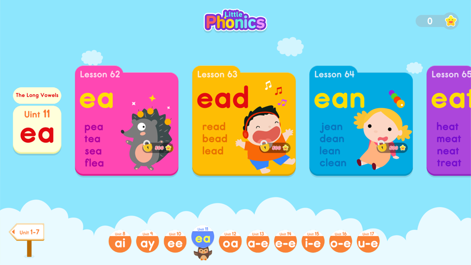 #1. phonics L4 grade level reading (iOS) Podle: 上海震渊信息技术有限公司