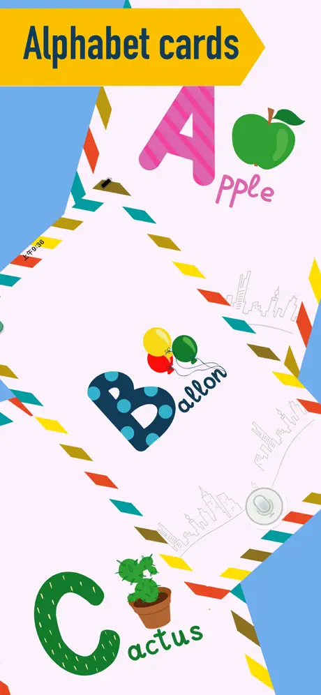 Flashcards 2/3 years toddlers