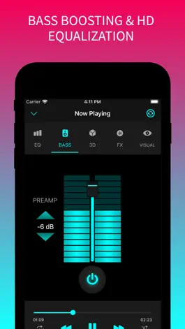 Game screenshot Bass Booster & EQ Amplifier mod apk