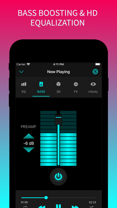 Screenshot #6 for Bass Booster & EQ Amplifier