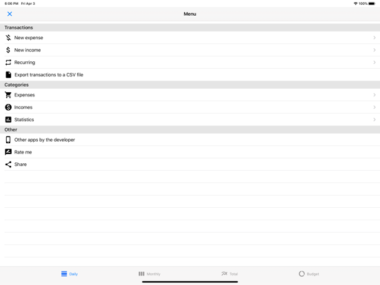 My kosten pro iPad app afbeelding 4