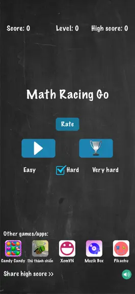 Game screenshot Math Racing Go hack
