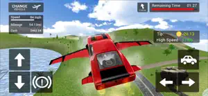 Flying Car Transport Simulator screenshot #2 for iPhone