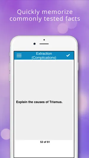 ADAT Oral Surgery Cram Cards screenshot 3