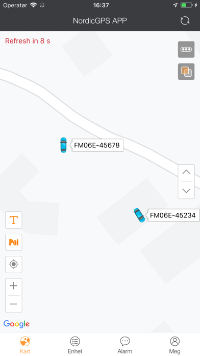 Screenshot #1 pour Nordic GPS