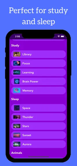 Game screenshot Peaceful Sounds: Sleep & Focus hack