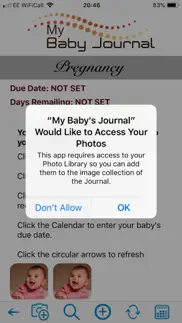 How to cancel & delete my baby's journal 2