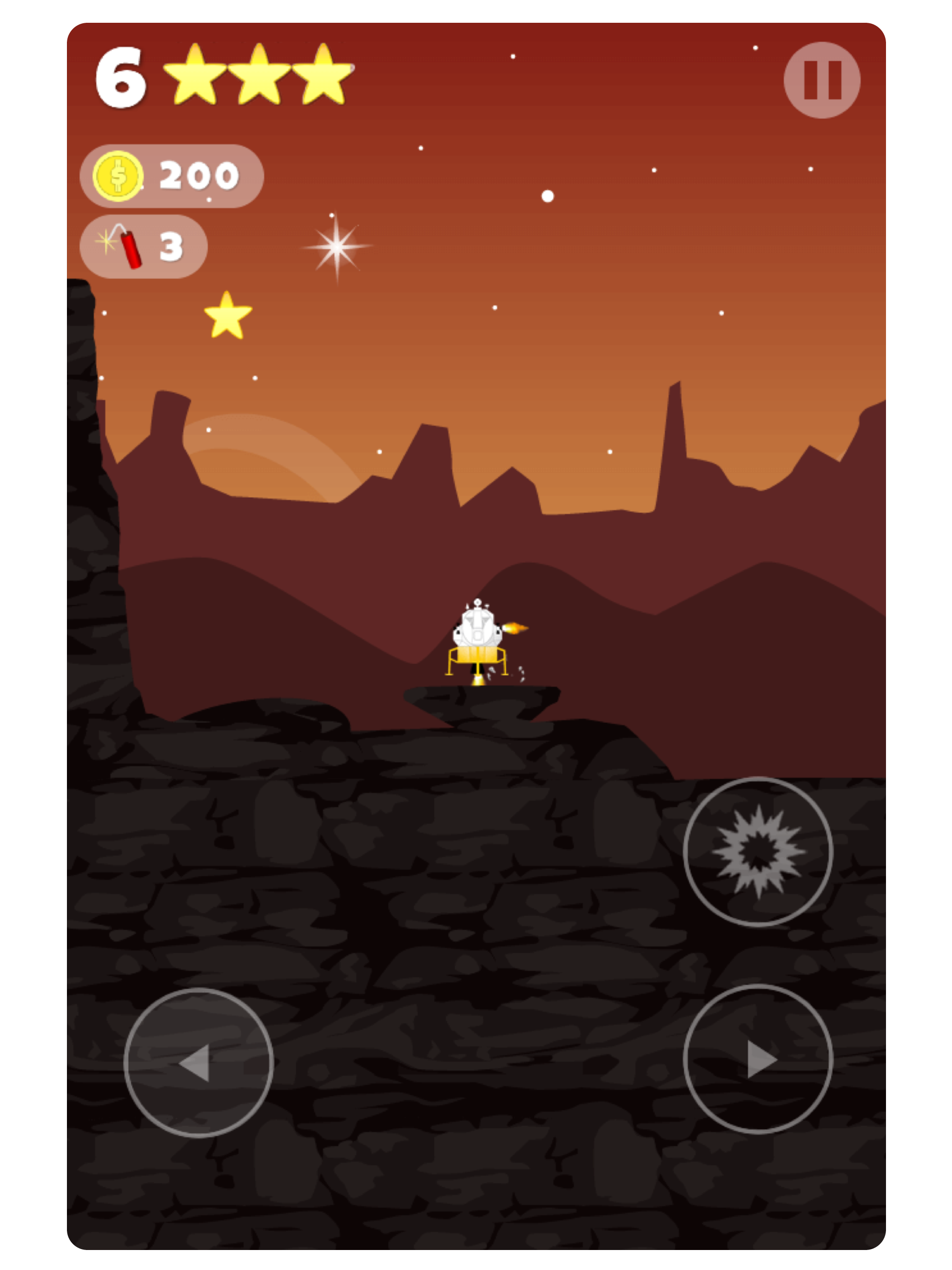 Mars Lander: Rescue screenshot 8