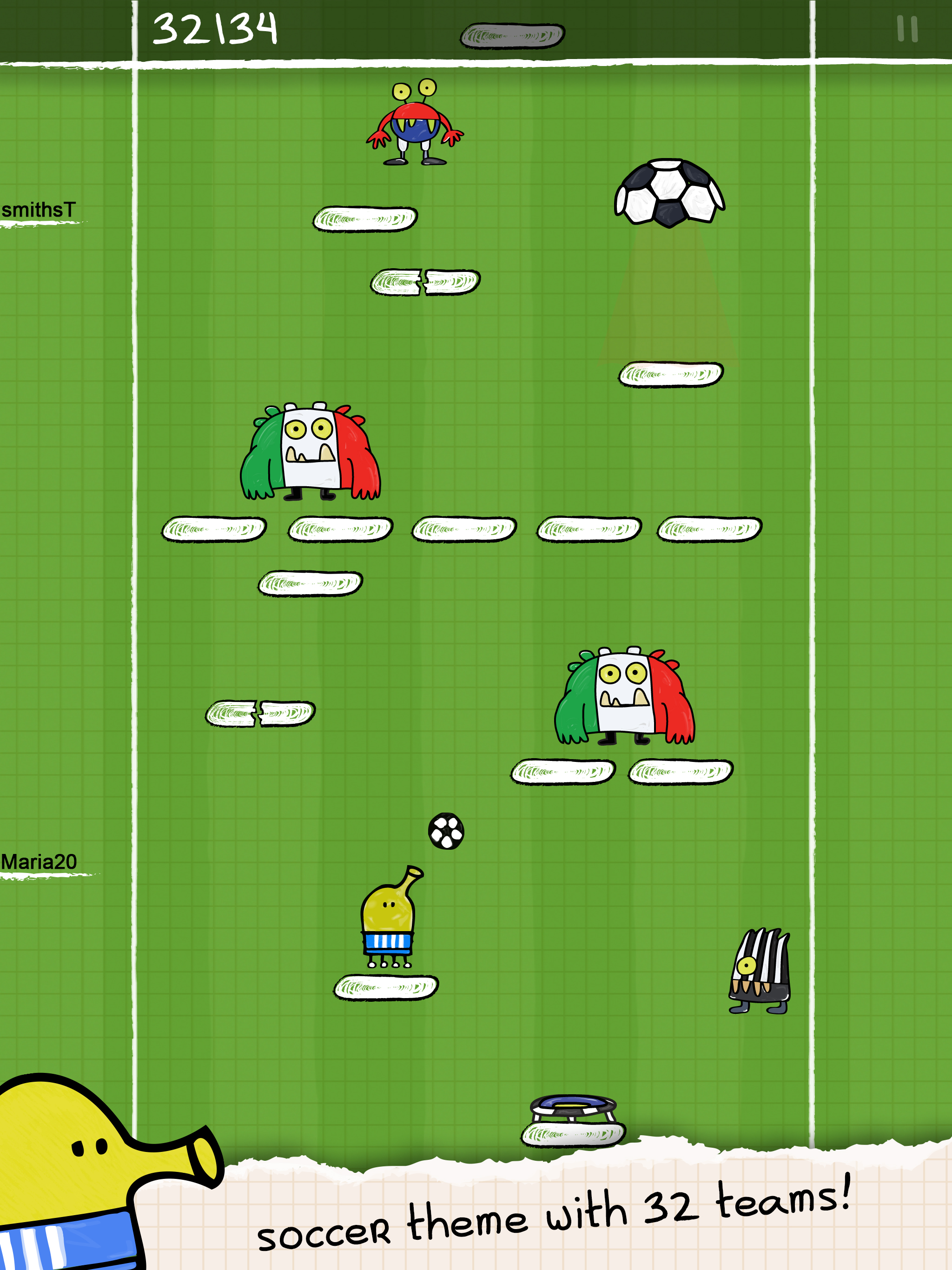 Doodle Jump HD screenshot 5