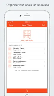 label printer iphone screenshot 3