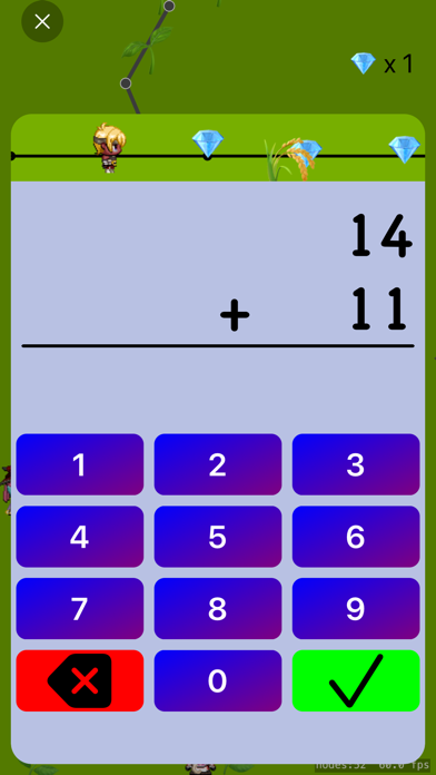 Screenshot #3 pour Numberland Math Games