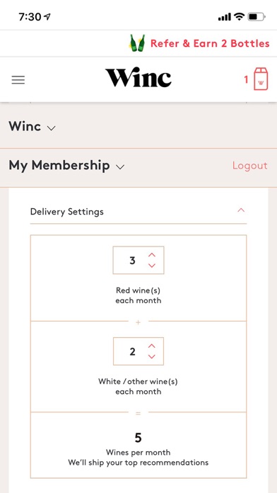 Screenshot #2 pour Winc Wines