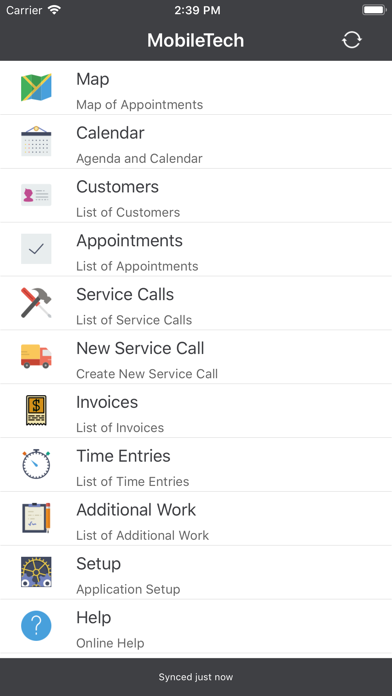 Screenshot #1 pour MobileTech R7.5 for Signature