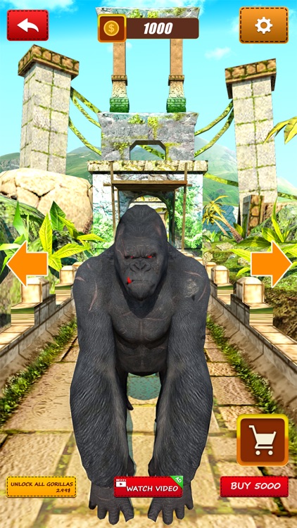 Flying Jungle Gorilla screenshot-3