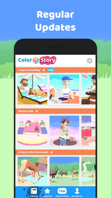 Color a Story: 3D Coloring Screenshot