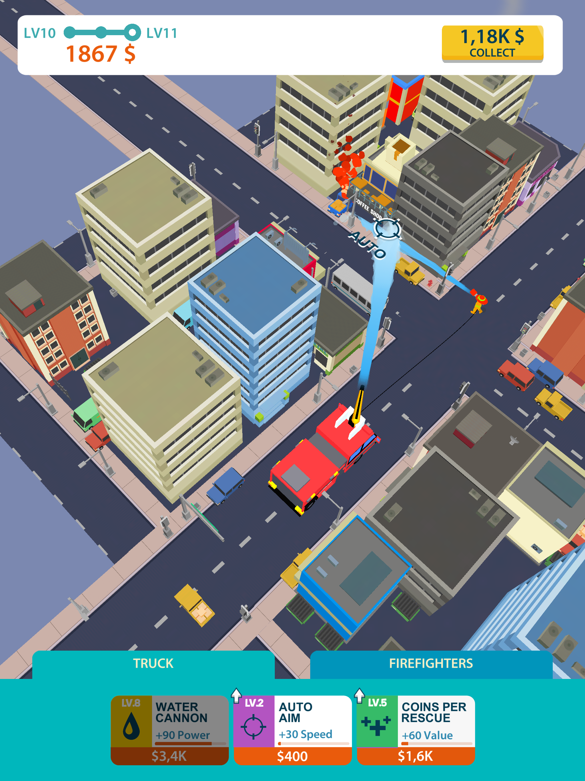 Idle Firetruck