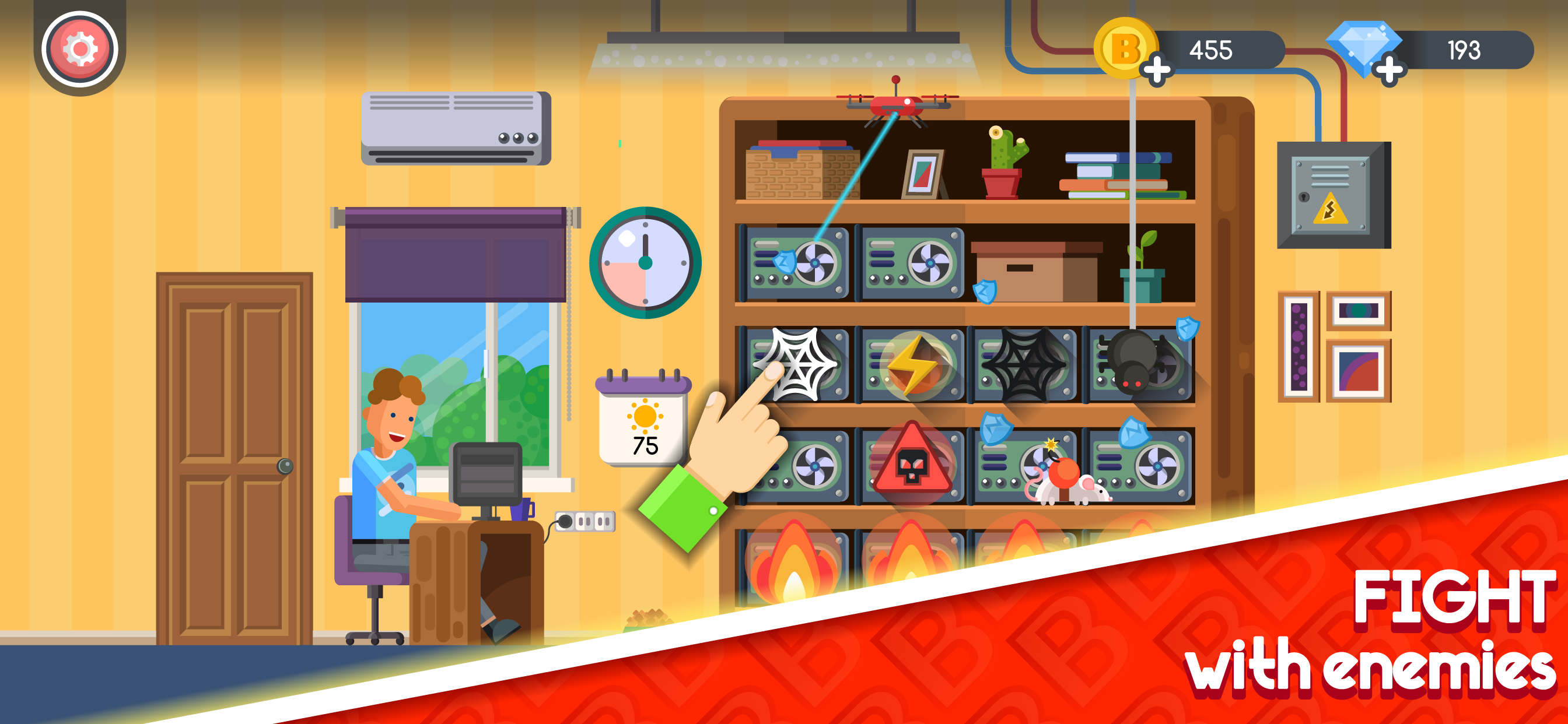 Bitcoin Miner Farm: Clicker screenshot 5