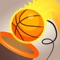 Dunk a ball with a rope in the basket, do it faster to earn a combo multiplier, unlock new balls