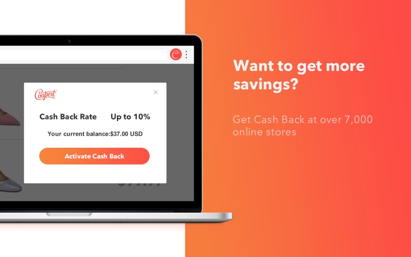 Screenshot #3 pour Coupert - Coupons & Cash Back