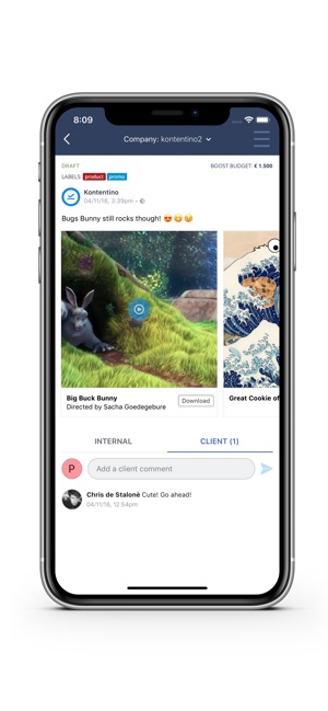 Kontentino - Comment & Approve(圖1)-速報App