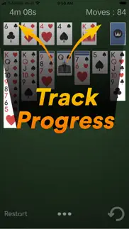 solitaire - classic game iphone screenshot 3