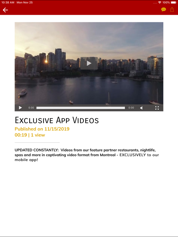 MONTREAL KEYS iPad screenshot 5 - Lifestyle app