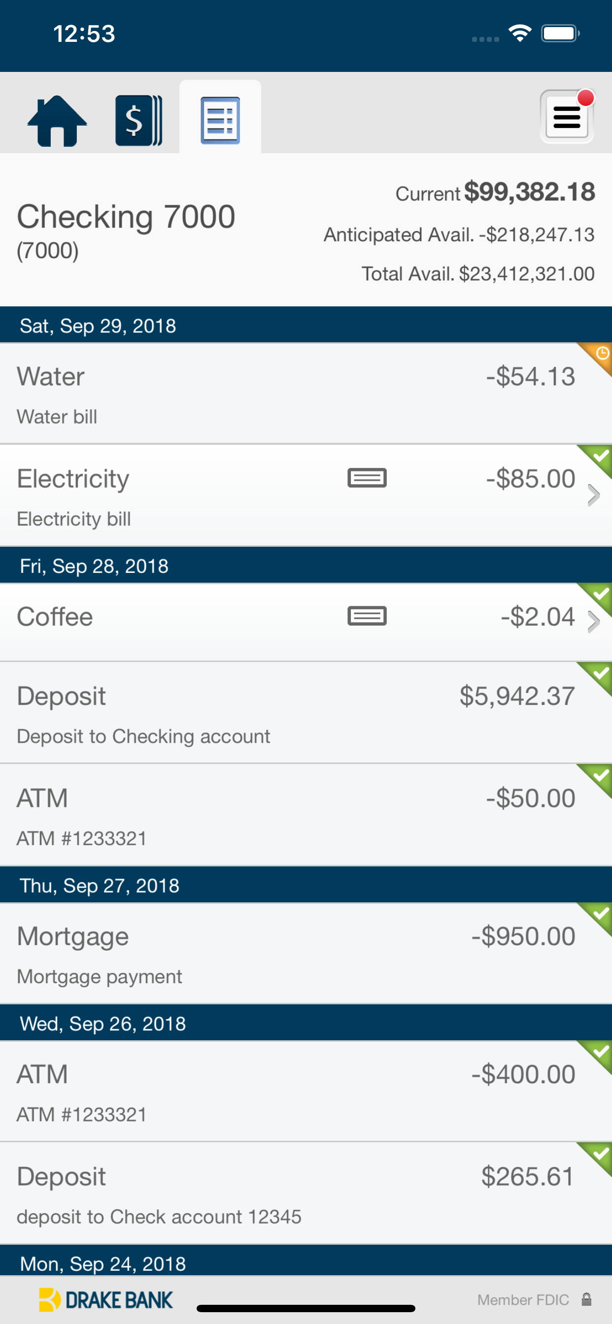 Drake Bank Business Banking