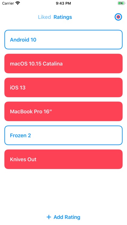 Rating10 - Rate anything.