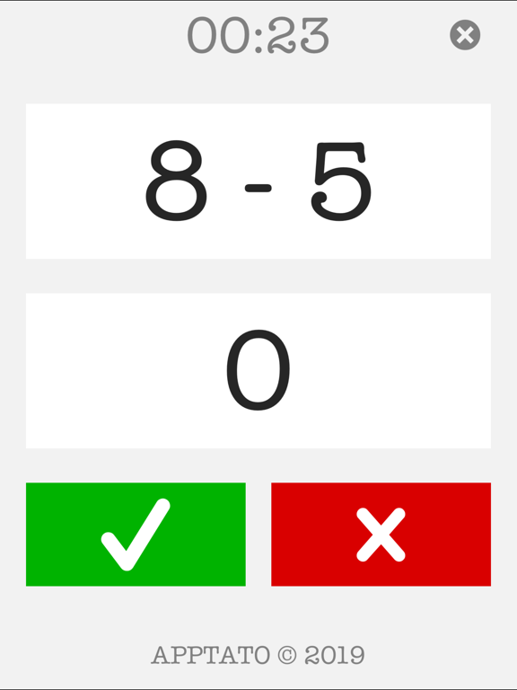 Screenshot #6 pour Math Vrai ou Faux (Complète)