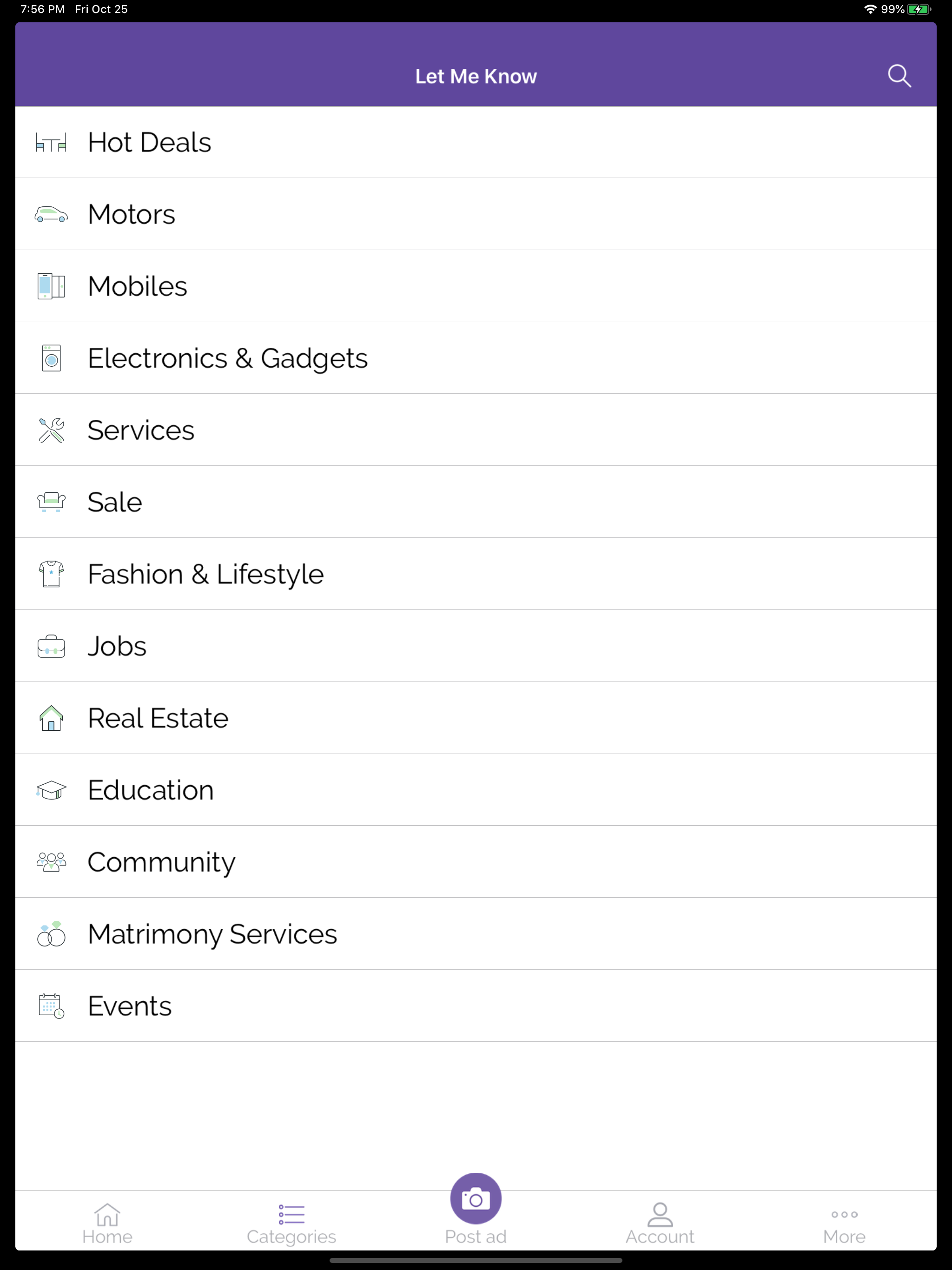 Let Me Know: Classified App screenshot 8