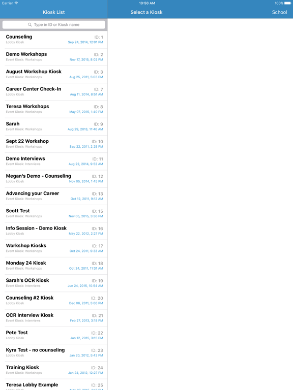 Screenshot #5 pour Symplicity Kiosks