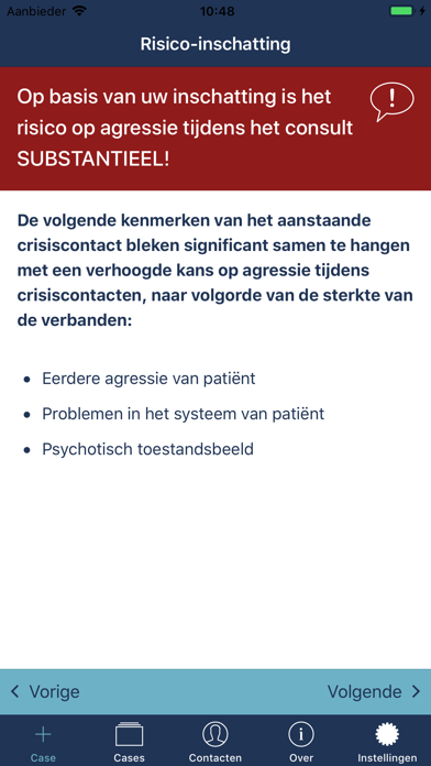 Checklist Risico Crisisdienst screenshot 4