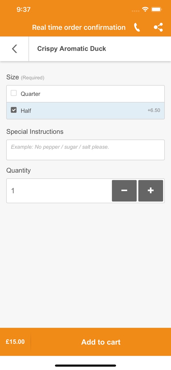 iPhone screenshot