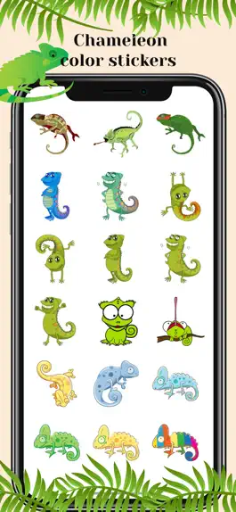 Game screenshot Chameleon Color Stickers apk