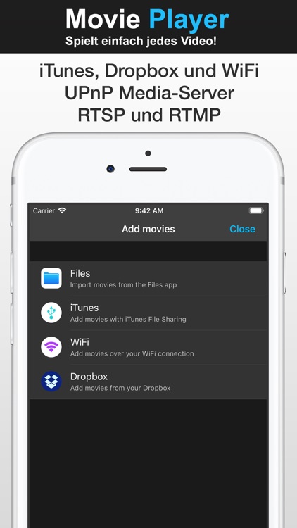 Movie Player - Filme & Videos screenshot-3