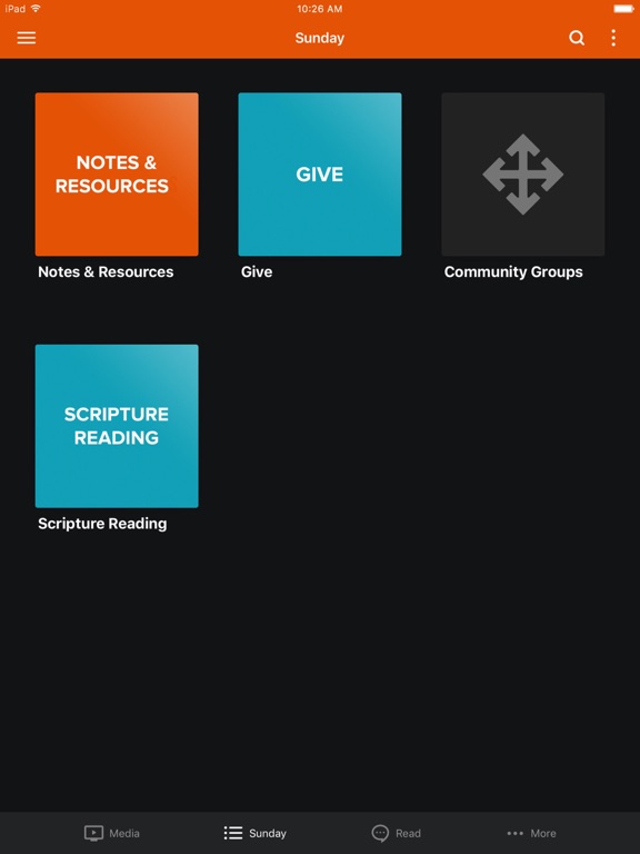 The Chapel Buffalo iPad screenshot 2 - Education app