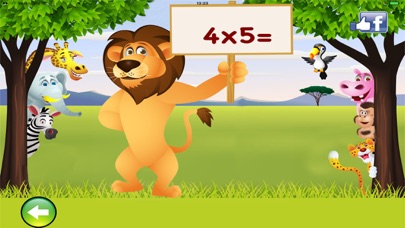 Screenshot #1 pour 1x1 Tables de multiplication