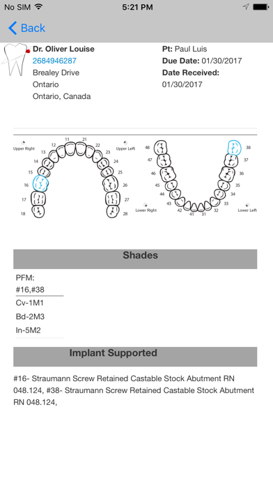 App screenshot