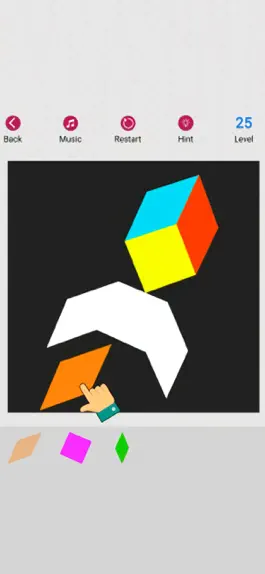Game screenshot Tangram пазлы для взрослых hack