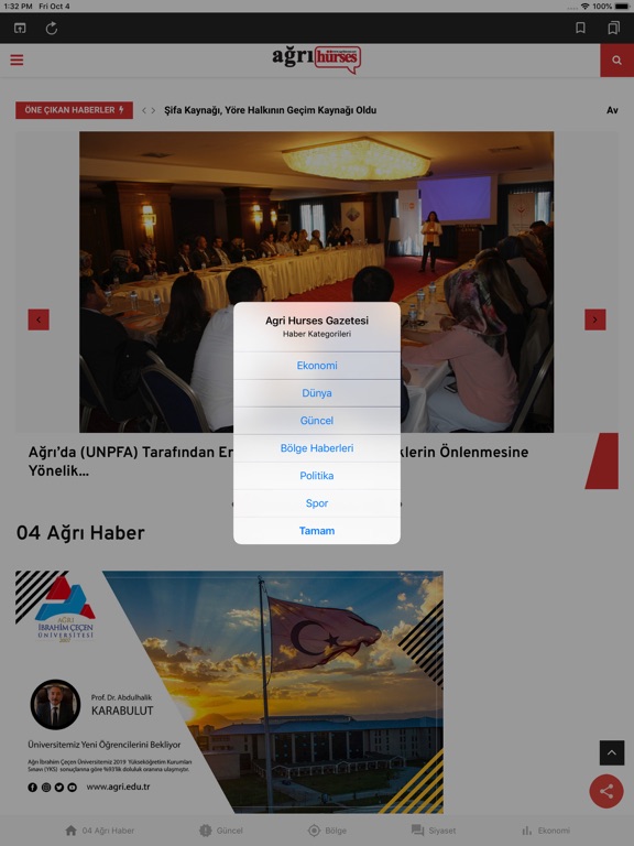 Screenshot #6 pour Ağrı Hürses Gazetesi
