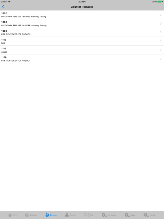 Go 11.1 Inventory Management